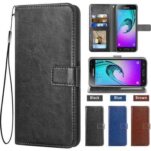 Leather Phone Case For Samsung Galaxy J3 J 3 2016 J3v J36V Sky Amp Prime Sol J320 Samsungj3 Luxury Magnetic Flip Wallet Cover