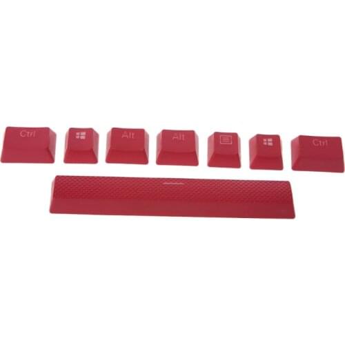 LX9B 8 keys Double Backlit Additions Keycaps Keycaps For Corsair STRAFE K65 K70 G710