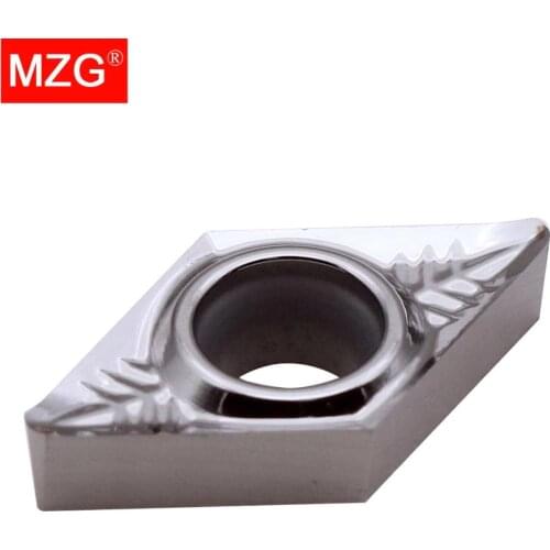 MZG Discount Price DCGT070202-AL ZK01 Copper And Aluminum Medium Finish Machining CNC Carbide Inserts