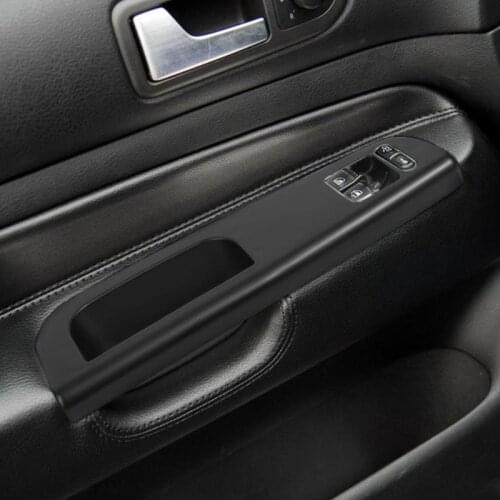 VODOOL Master Window Switch Control Panel Trim Bezel 3B1867171D Black for Golf 4 Passat 1998-2005 2 Door Interior Door Handles