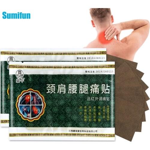 8Pcs Knee Joint Pain Relief Patch Arthritis Back Neck Lumbar Meniscus Orthopedic Herbal Medical Plaster Body Massage Health Care