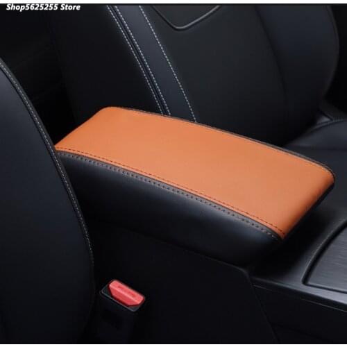 Armrest Box Case Leather Protector Car Sticker For Haval Jolion 2021 Accessories Control Pad Modified Anti-dirty Protection