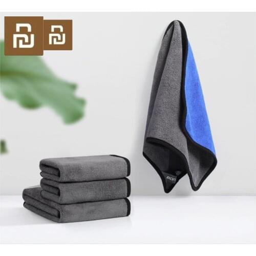 Xiaomi 30*30/30*60 Car Cleaning Towel Soft Cloth Duster Microfiber Car Wash Towel Water Absorption Anti-Static Wash Towel