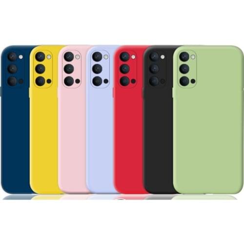 Shockproof TPU Phone Case For oppo Reno4 Pro SE Lite Case Camera Protector For OPPO Reno 4z 5G Soft Back Cover Cases Reno4 Lite