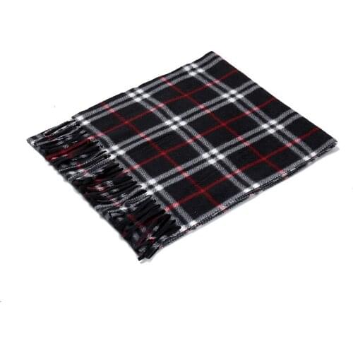 Wholesale children scarf Korean fashion plaid fleece boys girls baby bib