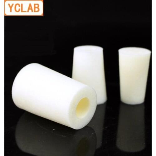 YCLAB Silicone Plug for Test Tube Breathable Silica Gel Stopper Laboratory Chemistry Equipment