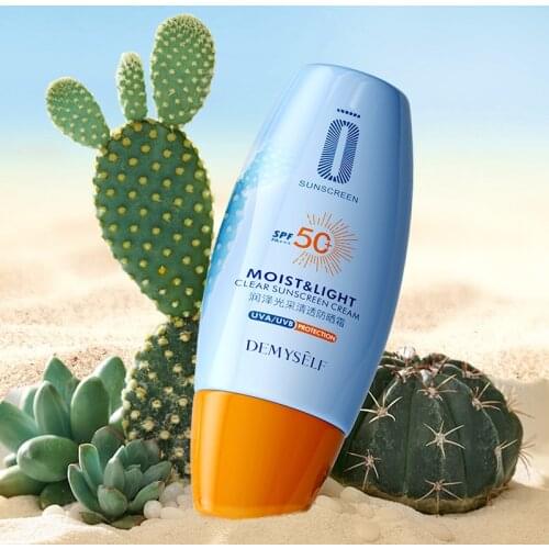 Anti-sunburn Anti-aging Sunscreen Whitening SPF50 PA+++ High UVA Sun Cream Protection Moisturizing Oil-control Sunblock