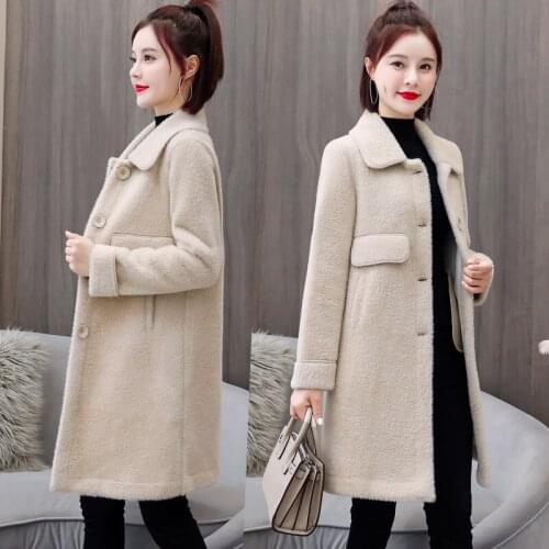 Wangxiangqian Women's Coats With Fur