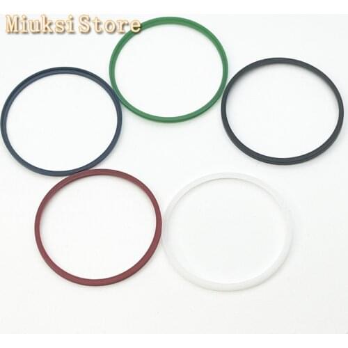 Watch Parts watch bezel red/blue/black/green/white I ring applies to the case glass inside fit NH 35 NH36 miyato case