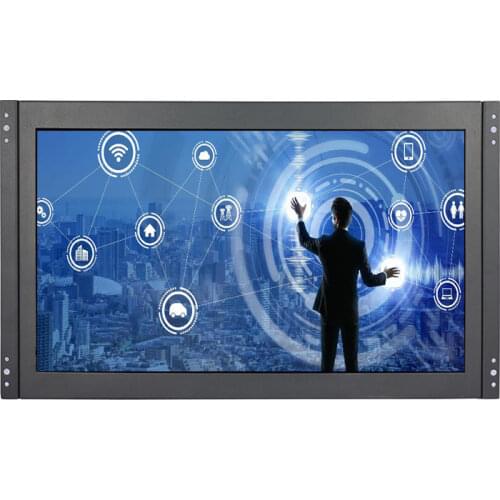 Open Frame Monitor 13.3 Inch Industrial VGA HDMI Monitor With Resolution 1920x1080 Speaker