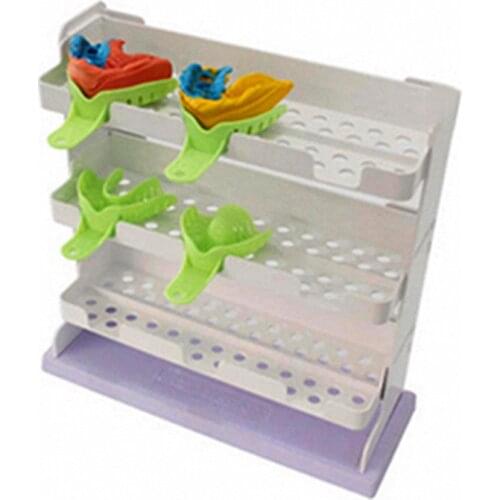 1 piece Dental Lab Impression Tray Shelf Holder Detachable Stand Without Impression Trays