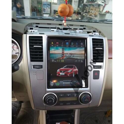 10.4 inch car Radio GPS navigation for Nissan TIIDA VERSA 2008-2011 multimedia player vertical screen autoradio Android 9.0