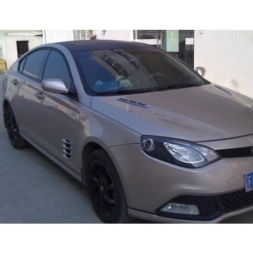 2Pcs Cool Chrome Shark Gills 3D Car Stickers Side Vent Air Flow Sticker for Jepp car All models are general