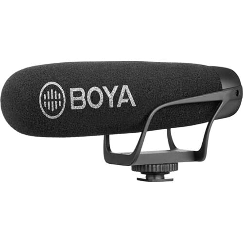 BOYA Microphone On Camera Professional Wired Studio Recording MIC for Canon for Nikon Sony Camera Condenser Microphone BY-2021