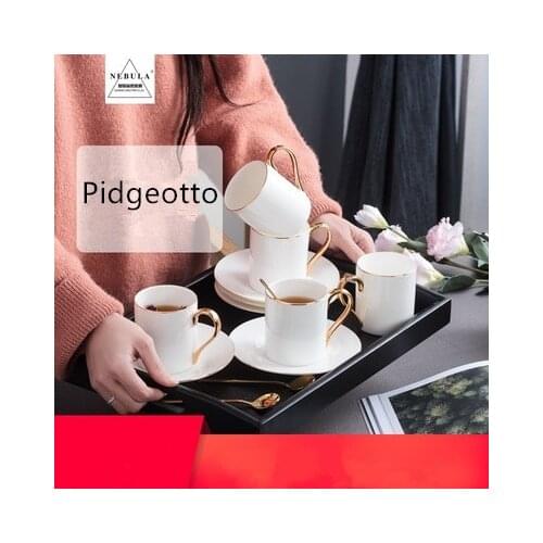 British Style Luxury Phnom Penh Bone China Coffee Cup Set European High-end Home Afternoon Tea Set Home Decoration Accessories