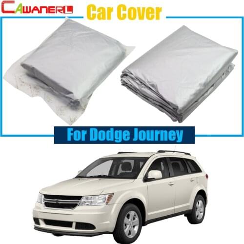 Cawanerl Car Cover Anti UV Sun Snow Rain Sun Resistant Protector Cover For Dodge Journey