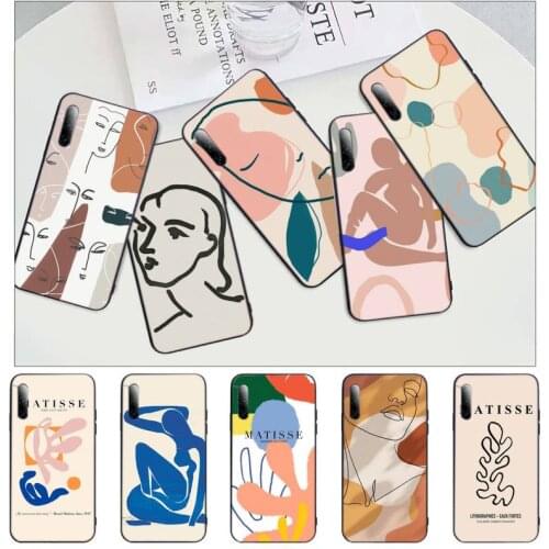 Henri Matisse art painting Phone Case for iPhone 11 12 mini pro XS MAX 8 7 6 6S Plus X 5S SE 2020 XR shell
