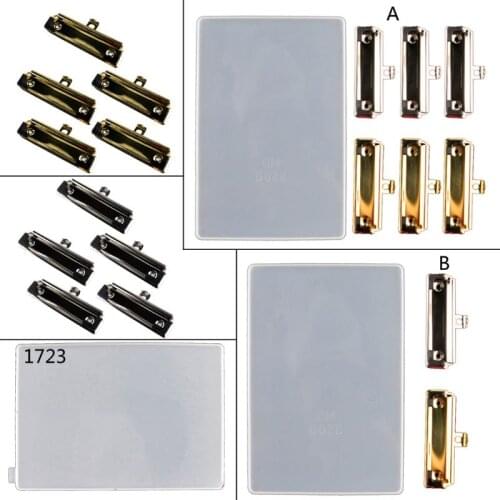 DIY File Folder Resin Molds Portfolio Drawing Board Silicone Resin Casting Mold