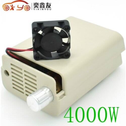 YIXINYOU AC motor 220V 4000W SCR Electronic voltage regulator With fan Dimming Speed regulation Thermostat(6.3)