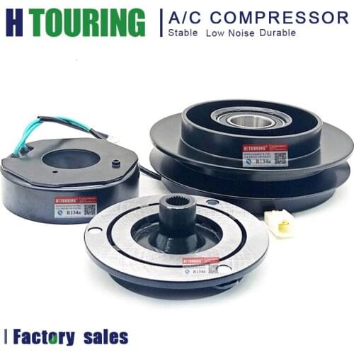 10S17C AC A/C Compressor & Clutch Assembly For Car Caterpillar 24V 1GR 140mm 245-7781 447220-3848 176-1895 201-3837 231-6984