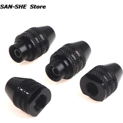 0.3-3.4mm Mini Multi Keyless Drill Chuck M7 M8X0.75 Quick Change Three-Jaw Drill Chuck For Rotary Tools