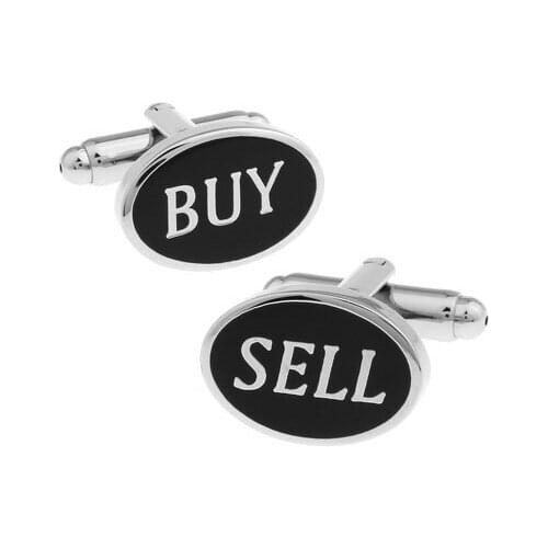 Men Gift Cuff Links Wholesale&retail Black Color Copper Material Novelty Buy & Sell Design