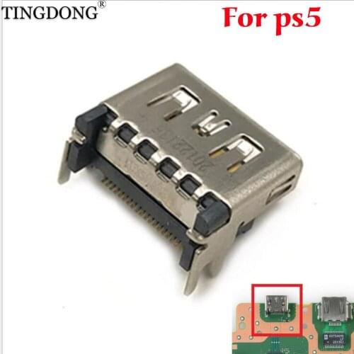 Original HD interface For PS5 HDMI-compatible Port Socket Interface for Sony Play Station 5 Connector