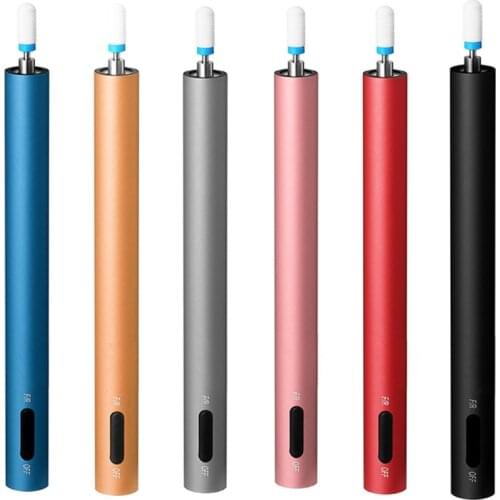 Nail Pen Type Polisher Nails Art Manicure with LED Light Grinder Polishing Machine Portable Salon Tools