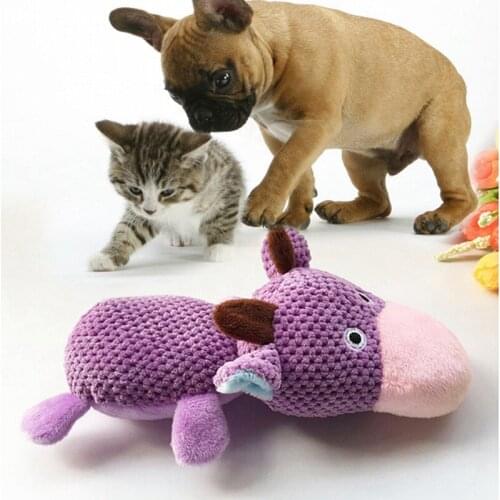 Pet Dogs Corn Velvet Squeaking Chew Toy Pet Mussels Molar Toy Resolution Boredom Develop Intelligence
