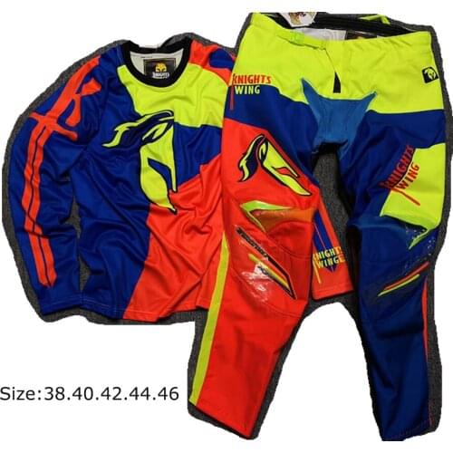 Competition arena Suits Motorcycle MX Motobiker Forest road suit racing Riding jerseys +pants Combinations Mens Big Size Wear