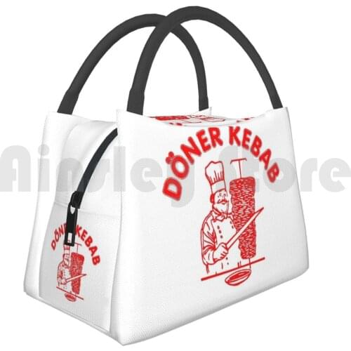 Cooler Lunch Bag Picnic Bag Doner Kebab Original 4 Xk Xkr Brabham Silver Red Green British Touring Car Old