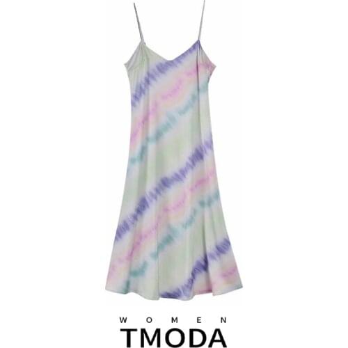 T MODA Summer Silk Dresses