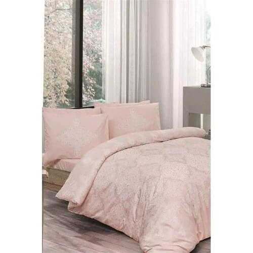 TAC TEXTILE TURKEY,ONE SIZE DUVET COVER SET %100 COTTON HOME DECORATION BEDROOM TEXTILE BLANCHE SERIES