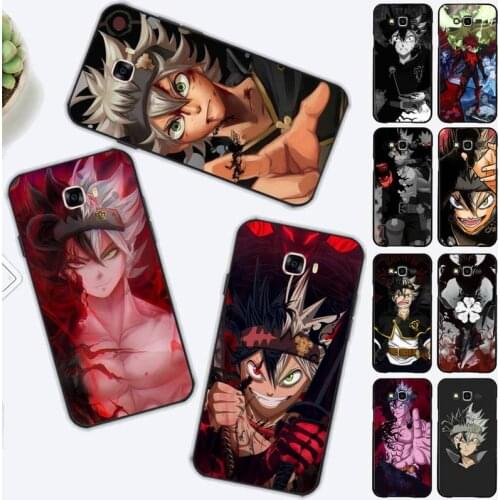 TOPLBPCS Asta Black Clover Anime Phone Case for Samsung J 2 3 4 5 6 7 8 prime plus 2018 2017 2016 core
