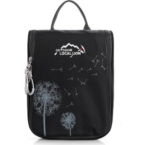 Outdoor Local Lion Women&Men Multifunction Retro Portable Wash Bag Travel Cosmetic Camping Bags Lady Makeup Bags 6601