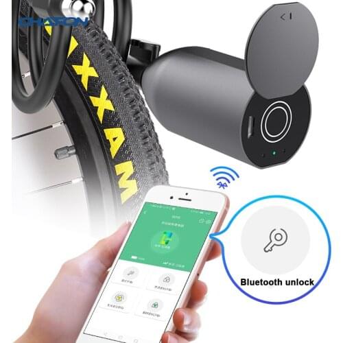 CHAFON Fingerprint Bicycle Lock Waterproof And Anti Theft Intelligent Bluetooth USB Bicycle Lock Fingerprint Integrated Lock