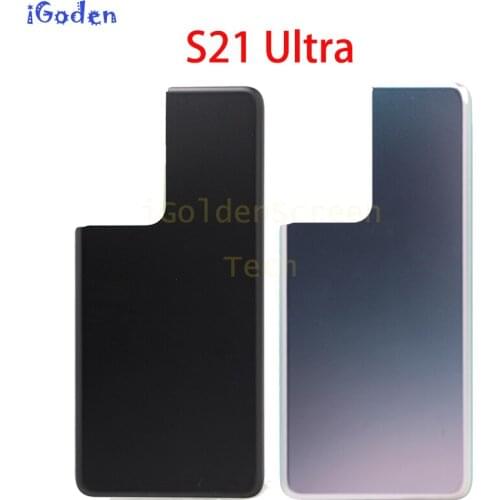 Back For Samsung Galaxy S21 Ultra 5G Battery Back Cover Door Rear Housing Case Assembly For Samsung S21Ultra G998 Back Housing