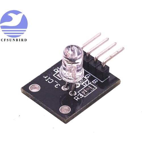 100pcs Smart Electronics 4pin KY-016 Three Colors 3 Color RGB LED Sensor Module DIY Starter Kit KY016
