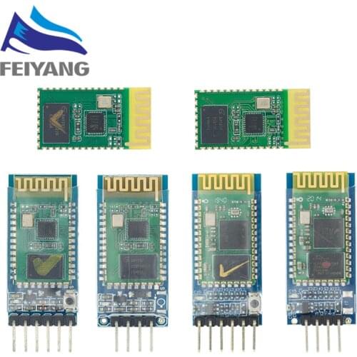 100PCS HC-06 HC-05 HC05 HC06 Wireless Bluetooth Transceiver Slave Module converter and adapter