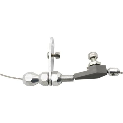 TH-350 Stainless Braided Transmission for Kick Down Cable Detent for Chevy Trans TH350 Car Accessories