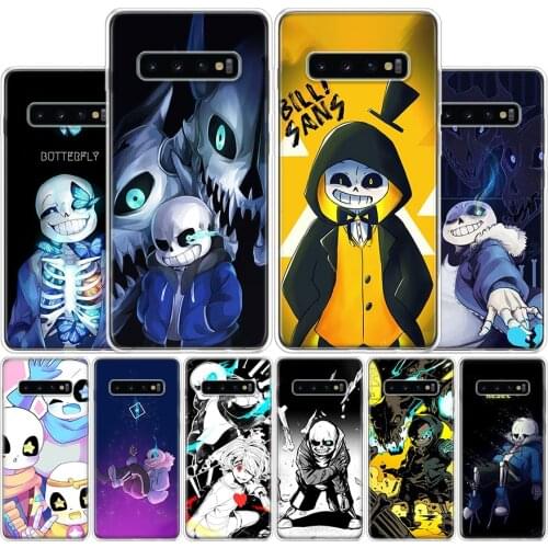 Undertale papyrus sans doggo Cover Phone Case For Samsung Galaxy S10 S20 Ultra Note 10 9 8 S9 S8 Plus Pro Lite S7 S6 J4 J6 J8