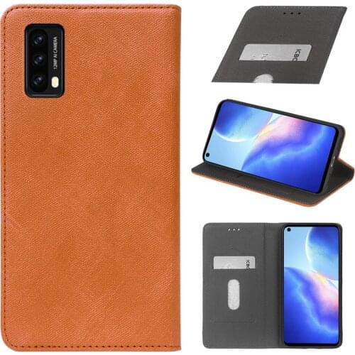 IDEWEI For Blackview A90 Case Cover Luxury Leather Flip Case For Blackview A90 Protective Phone Case Retro Back Cover