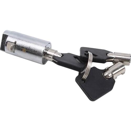 Zinc Alloy Universal Size Key Vending Machine Cylinder Lock Tubular Key Industrial Cabinet Lock Core