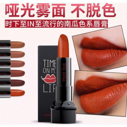 HOLD LIVE Lipstick Lasting Moisturizing Not Decolorizing Matte Pepper Lipstick Trend Classic Color Number