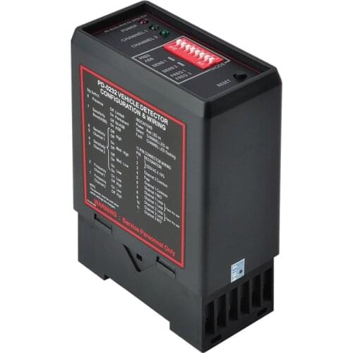 KINGJOIN PD232 dual channel inductive vehicle loop detector sensor for mightymule motor Barrier Gate car parking system