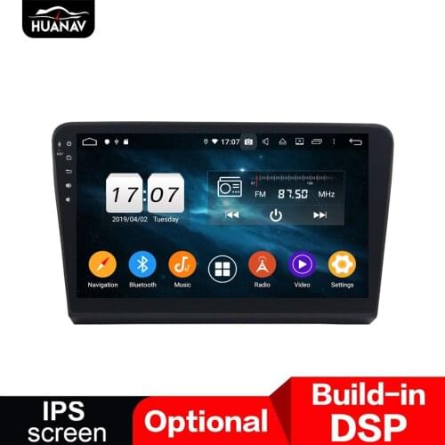 DSP Android 9.0 GPS Navigation Car DVD player for VW Bora 2012-2015 auto radio auto stereo player head uint multimedia 4+64GB