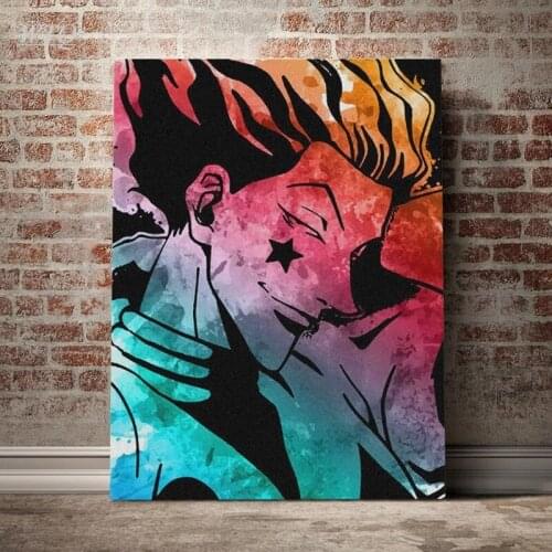 Hisoka Hunter X Hunter Hxh Anime Posters Canvas Painting Wall Decor Posters Wall Art Picture Decoration for Living Room Decor