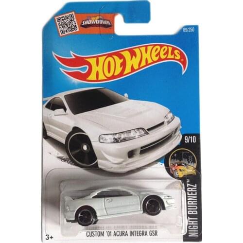Hot Wheels 1:64 Car ACURA CUSTOM 01 ACURA INTEGRA GSR Collector Edition Metal Diecast Model Cars Kids Toys Gift