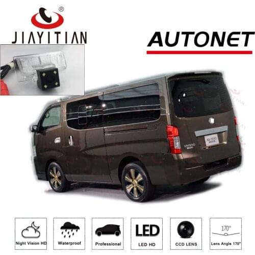 JiaYiTian Rearview Camera For Nissan Caravan NV350 Urvan Estate E25 E26 2001~2018 CCD/Night Vision backup camera Reverse camera