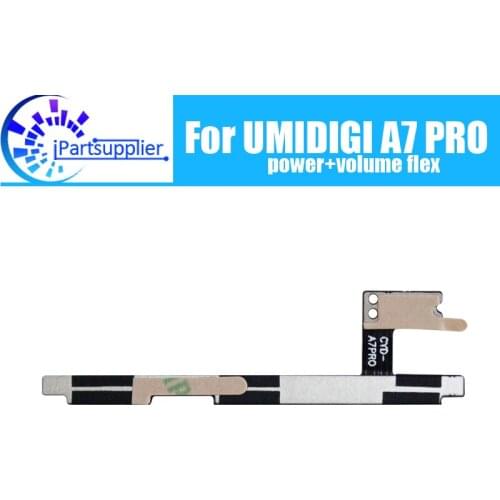 UMIDIGI A7 PRO Side Button Flex Cable 100% Original Power + Volume button Flex Cable repair parts for UMIDIGI A7 PRO